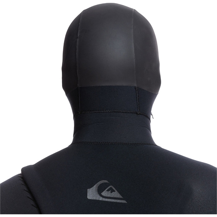 2023 Quiksilver Hombres Highline 5/4/3mm Gbs Chest Zip Con Capucha Neopreno EQYW203034 - Black